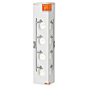 Osram Regleta LED (4 x 2 W, Color: Blanco/Plateado, L x An x Al: 67,5 x 8 x 17 cm)