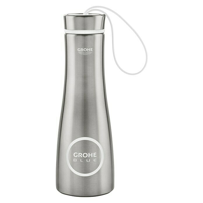 Grohe Blue Thermo-Trinkflasche (0,45 l, Edelstahl) | BAUHAUS