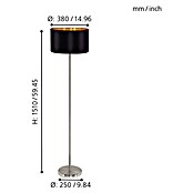 Eglo Maserlo Stehleuchte (60 W, Gold, Höhe: 151 cm)
