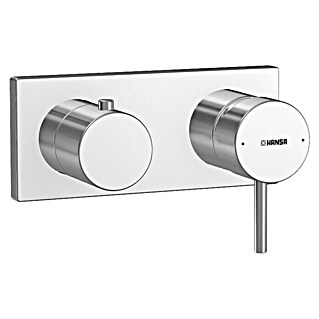 Hansa Stela UP-Brausearmatur (Chrom, Glänzend, Eckig, Breite: 17,5 cm)