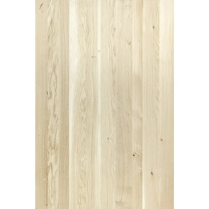 Tablero de mesa - Roble, 120 x 80 x 2,6 cm - Parqué de madera clara con vetas distintivas para un ambiente natural y cálido en interiores. Ideal para espacios modernos.