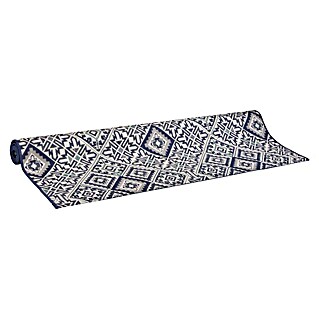 Vloerkleed Fajah (Blauw/Wit, 230 x 160 cm)