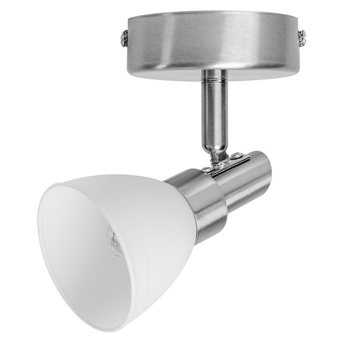 Osram LED-Deckenstrahler 827 (1 x 2 W, Farbe: Weiß/Silber, L x B x H: 8 x 8 x 14,2 cm)