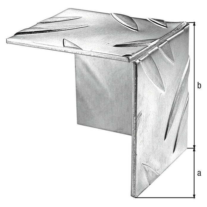 Alberts Escuadra esquinera (L x An: 41,2 x 41,2 mm, Aluminio) | BAUHAUS