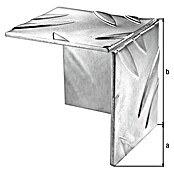 Alberts Escuadra esquinera (L x An: 41,2 x 41,2 mm, Aluminio) | BAUHAUS