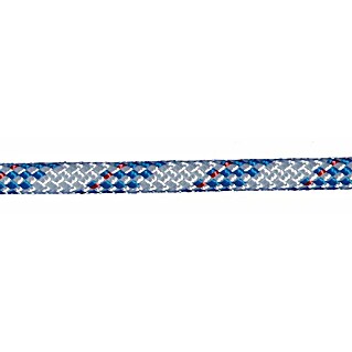 Seilflechter Cabo a metros Super 32 (Diámetro: 3 mm, Blanco/Azul marino, Novoleen)