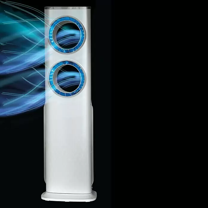 Voltomat Turmventilator Buco - Silber, 100,6 cm, 120 W - Anwendungsbeispiel