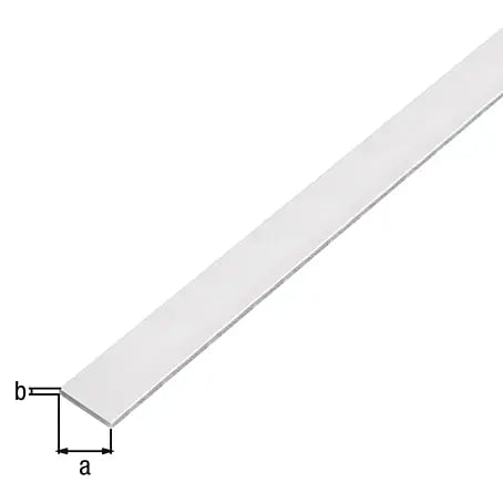 Alberts® Flachstange selbstklebend, Alu, Länge 1m kaufen Alberts® Flachstange selbstklebend, Alu, Länge 1m kaufen