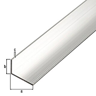 Alberts BA-Profil (Ungleichschenklig, L x B x H: 1.000 x 30 x 20 mm, Aluminium)