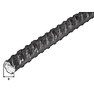 Alberts Varilla corrugada (Ø x L: 6 x 1.000 mm, Acero laminado en caliente)