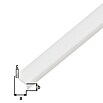 Alberts Abschlussprofil selbstklebend (L x B: 1 000 x 19 mm, Weiß, Kleben) | BAUHAUS