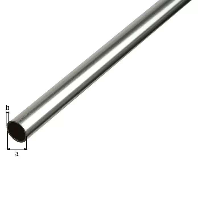 Alberts BA-ProfilØ x L: 12 x 1.000 mm, Rund, Aluminium
