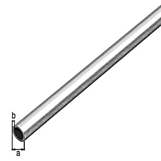 Alberts Rundrohr (Silber, Ø x L: 10 x 1 000 mm, Aluminium)