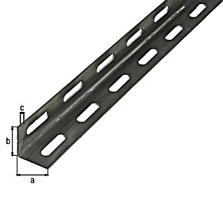 Alberts Winkelprofil (Verzinkt, L x B x H: 2.000 x 27 x 27 mm, Stärke: 1,5 mm, Stahl)