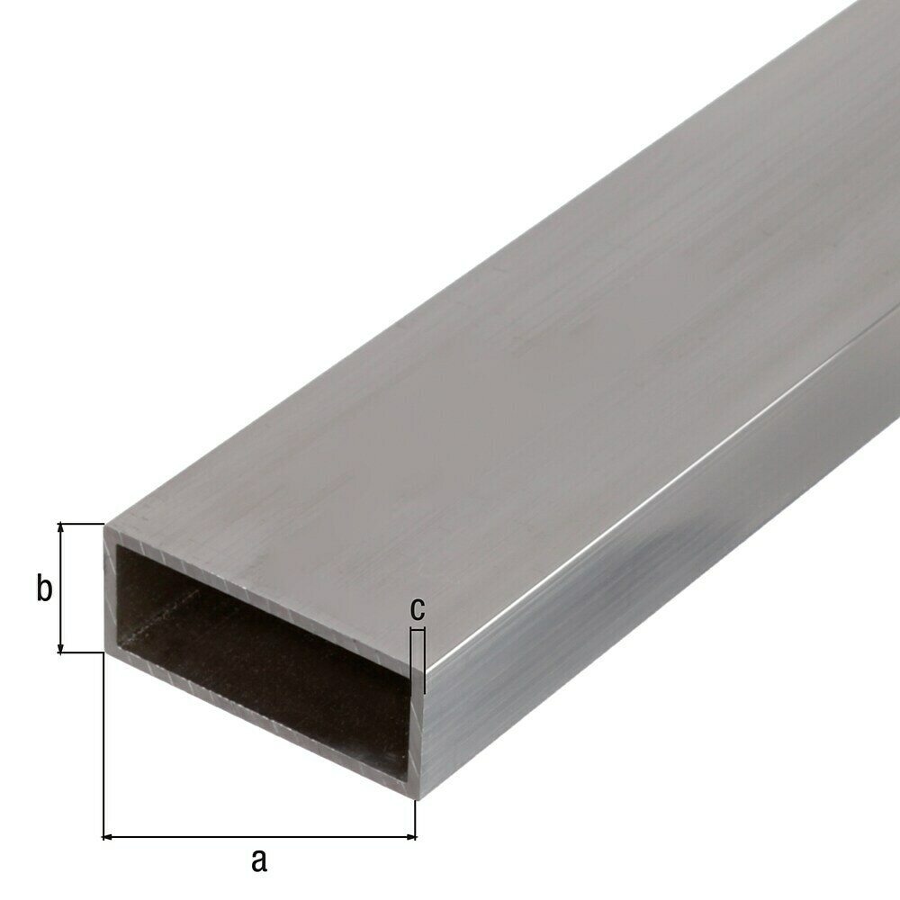 Vierkantrohr Edelstahl 15 mm x 15 mm x 1000 mm kaufen bei