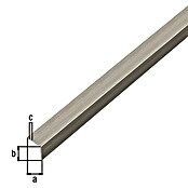 Alberts Winkelprofil selbstklebend (Edelstahldesign dunkel, L x B x H: 1.000 x 20 x 20 mm, Stärke: 1 mm, Aluminium) | BAUHAUS