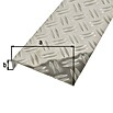 Alberts Riffelblech (L x B x H: 1 000 x 135 x 30 mm, Stärke: 1,5 mm, Aluminium) | BAUHAUS