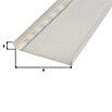 Stabilit Glattblech gekantet (L x B x H: 2 000 x 130 x 18 mm, Stärke: 0,5 mm, U-Form, Aluminium) | BAUHAUS