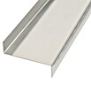 Stabilit Glattblech gekantet (L x B x H: 2 000 x 63 x 36 mm, Stärke: 0,5 mm, Z-Form, Aluminium) | BAUHAUS