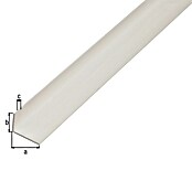 Alberts Perfil angular (2.600 x 20 x 10 mm, Espesor: 1,5 mm, Plástico, Blanco) | BAUHAUS