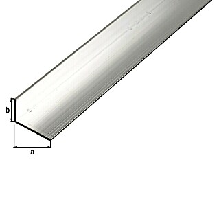 Alberts BA-Profil (Ungleichschenklig, L x B x H: 2 600 x 30 x 15 mm, Aluminium)
