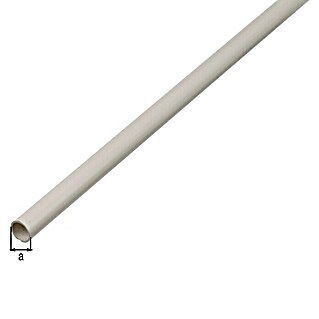 Alberts Rundrohr (Weiß, Ø x L: 12 x 2.600 mm, PVC)