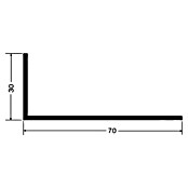 BaukulitVox Basic-Line Winkelprofil (Weiß, 2.500 x 70 x 30 mm)