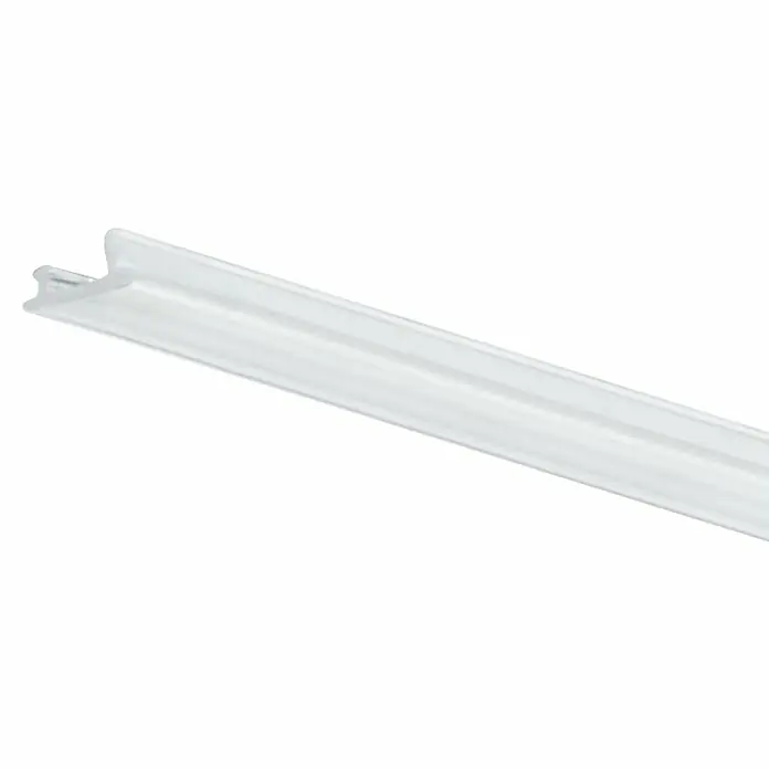 Paulmann URail Carcasa - Largo: 68 cm, Transparente - Tira de plástico transparente con perfil en T para diversas aplicaciones, ideal para modelismo o protección de bordes.