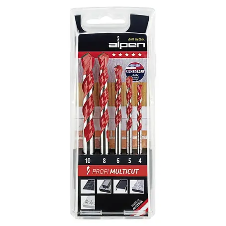 Alpen  Universalbohrer Profi Multicut