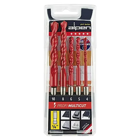 Alpen  Universalbohrer Profi Multicut