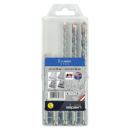 Alpen  Beton- & Steinbohrer F4 Forte