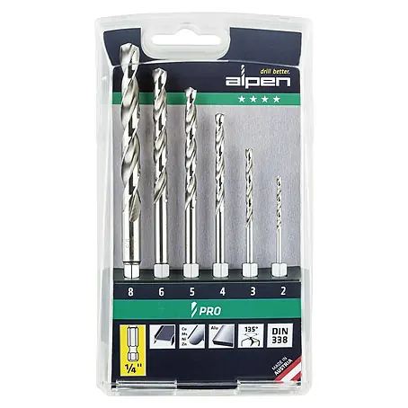 Alpen  Metallbohrer Pro
