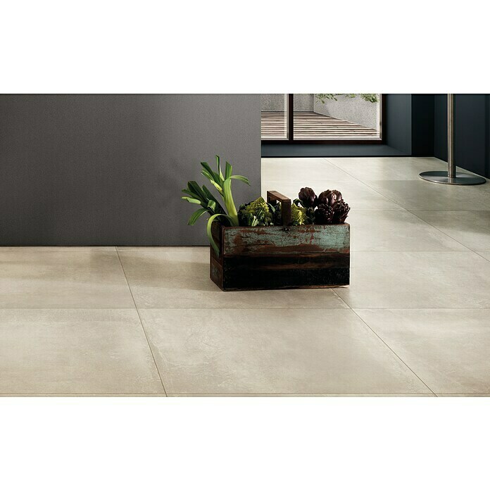 Feinsteinzeugfliese Metallo Bronzo (60 x 60 cm, Beige, Matt) | BAUHAUS