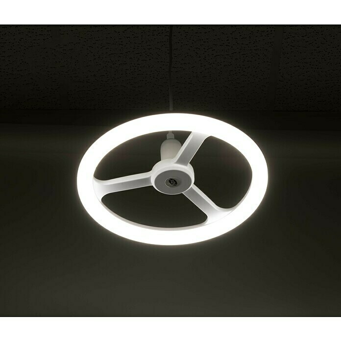 Ritter Leuchten LED-Pendelleuchte Rondine16 W, Weiß Use Shot