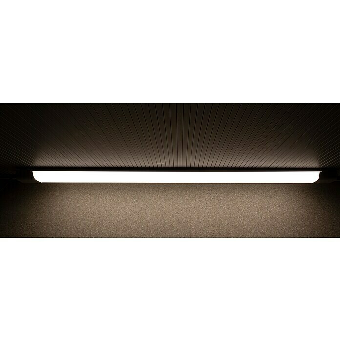 Ritter Leuchten LED-Deckenleuchte Flux (Silber, L x B x H: 120 x 11 x 3,5  cm) | BAUHAUS