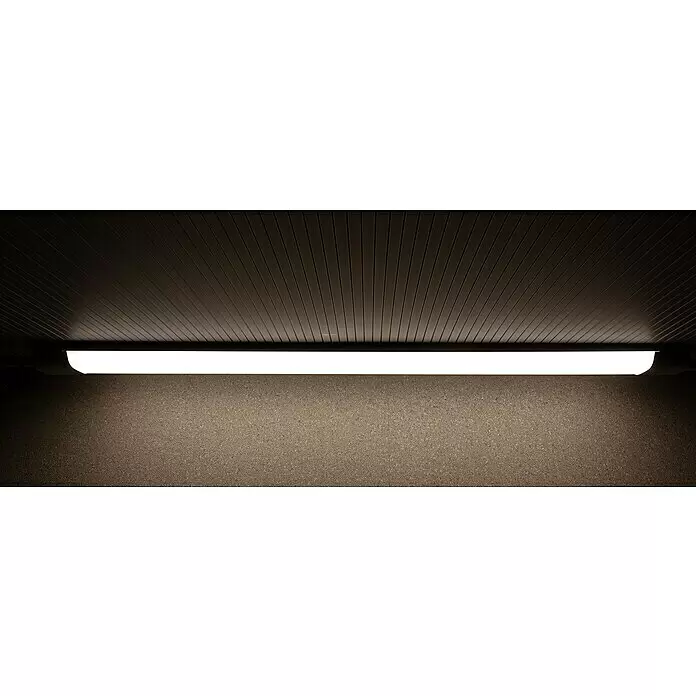 Ritter Leuchten LED-Deckenleuchte Flux - Silber, L x B x H: 120 x 11 x 3,5 cm - Anwendungsbeispiel