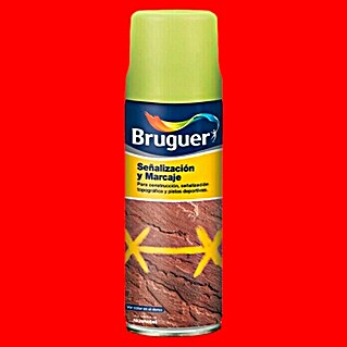 Bruguer Pintura en spray Señalización y Marcaje  (Rojo, Mate, 500 ml)