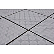 Mozaik pločica Quadrat Geo White GEOW  (29,8 x 29,8 cm, Bijele boje, Sjaj) | BAUHAUS