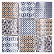 Mosaikfliese Quadrat Classico Mix (29,8 x 29,8 cm, Mehrfarbig, Glänzend)