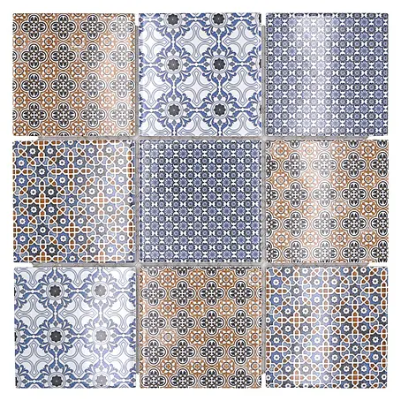 Mosaikfliese Quadrat Classico Mix
