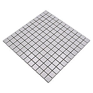 Mozaik pločica Quadrat Uni CG 114 (29,8 x 29,8 cm, Bijele boje, Mat)
