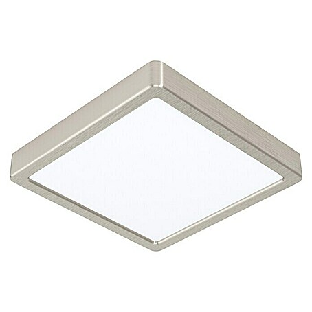 Eglo Fueva 5 LED-Deckenleuchte (16,5 W, 21 x 21 x 2,8 cm, Nickel-matt, Neutralweiß)