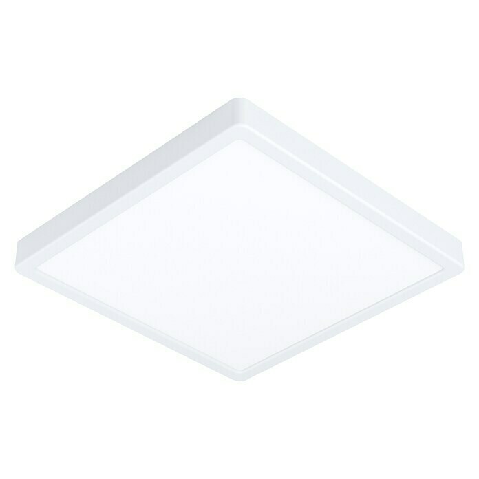 Eglo LED-Deckenleuchte Fueva 520 W, L x B x H: 28 x 285 x 285 mm, Weiß, Neutralweiß Diagonal View