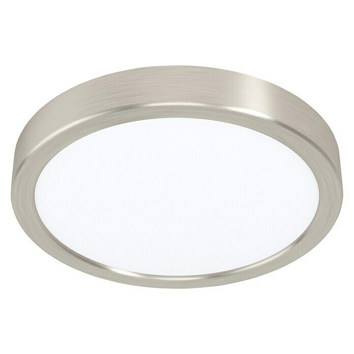 Eglo LED-Deckenleuchte rund Fueva 5 (Ø x H: 210 x 28 mm, Nickel matt) |  BAUHAUS