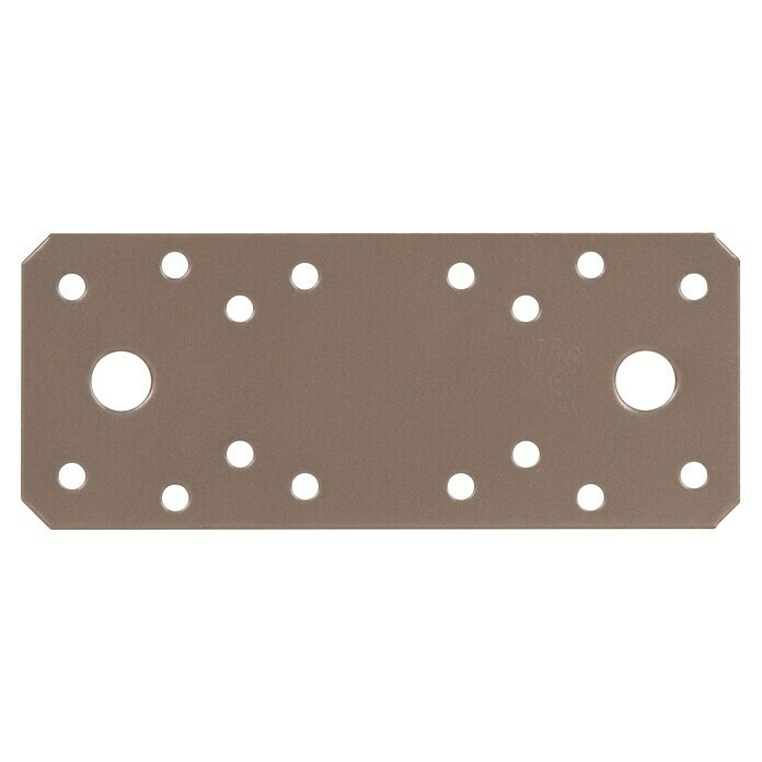 GAH Alberts Flachverbinder Duravis®L x B x S: 133 x 55 x 2,5 mm, Perlbeige Front View