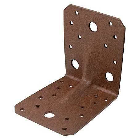 Alberts Schwerlast-Winkelverbinder Duravis® (L x B x H: 105 x 105 x 90 mm, Rostbraun)