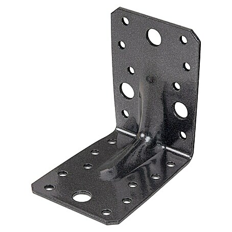 Alberts Escuadra para cargas pesadas Duravis® (L x An x Al: 90 x 90 x 65 mm, Diamante negro)