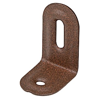 Alberts Escuadra regulable Duravis® (L x An x Al: 40 x 28 x 22 mm, Marrón óxido)
