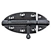 Alberts Pestillo Duravis® (L x An x Al: 90 x 44 x 41 mm, Acero, Diamante negro) | BAUHAUS