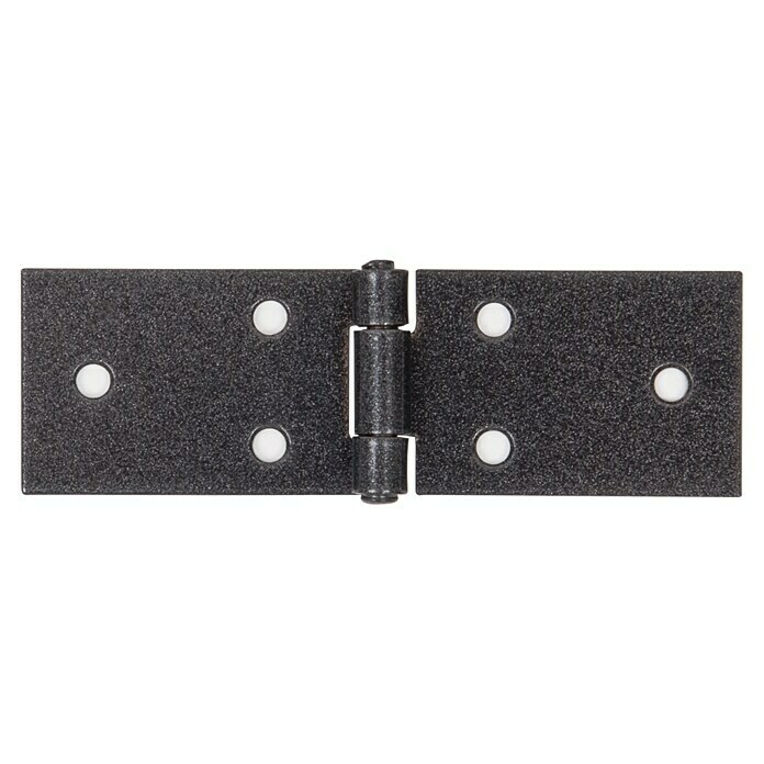 GAH Alberts Tischband Duravis®L x B x S: 101 x 32 x 1,5 mm, Schwarzdiamant, Verzinkt Front View